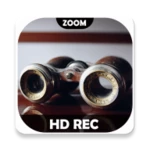 photo video binoculars zoom android application logo